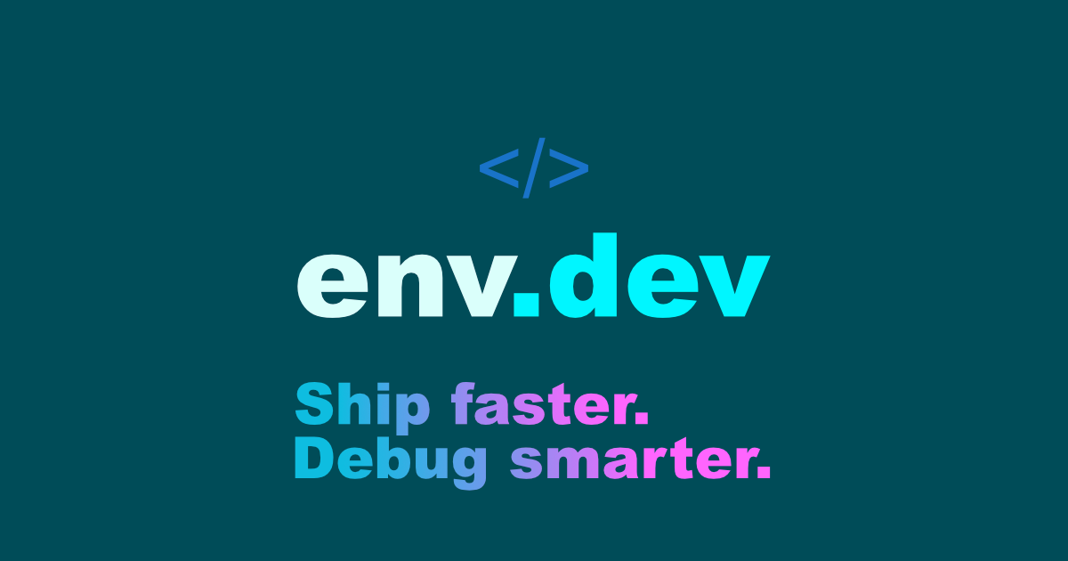 DATABASE_URL environment variable — env.dev