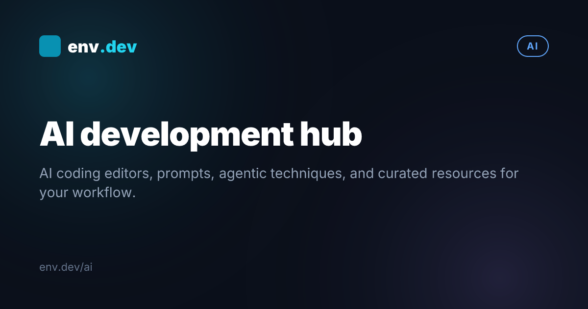 AI Development Hub — env.dev